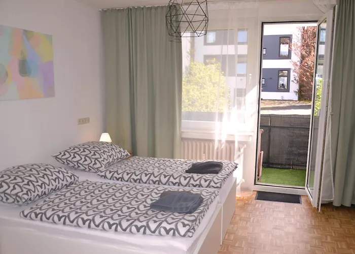 Art - Helles Mit Balkon & Netflix 公寓